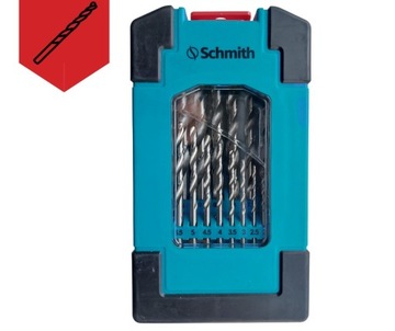 ZESTAW WIERTEŁ DO METALU HSS SCHMITH SQWM-02 25 sz