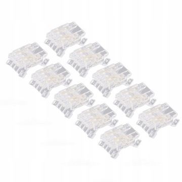 ZŁĄCZKA KĄTOWA ŁĄCZE TAŚMA LED 3PIN 10MM 10 SZT