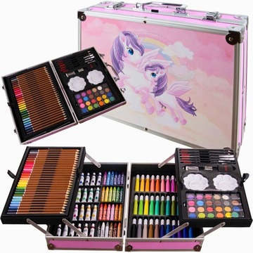 НАБОР ХУДОЖЕСТВЕННОЙ РИСУНКИ, КАРАНДАШИ, КАРАНДАШИ, 145 ШТ. XXL