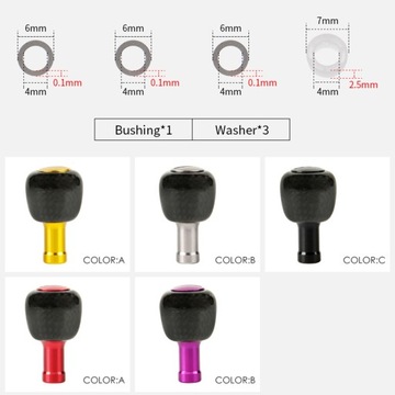 Ручка сиденья катушки для заброса приманки