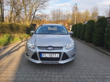 Ford Focus III Kombi Facelifting 1.0 EcoBoost 125KM 2014 Ford Focus LIVT stan BDB, zdjęcie 6
