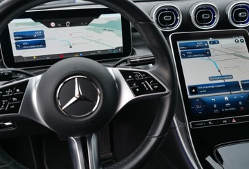 Mercedes Klasa C W206 2023 Mercedes C220d 220ps Night Skóra Led Komforty Ambiente LKA Virtual NFC HiFi, zdjęcie 14