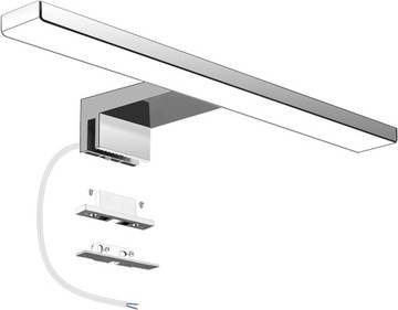 Kinkiet łazienkowy LED nad lustro 5W 30CM 6500K CHROM