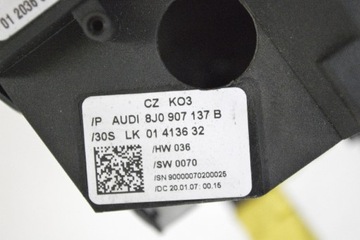 AUDI TT 8J 2.0 TFSI 2007 RHD PŘEPÍNAČ SMĚROVKA STĚRAČE 8J0907