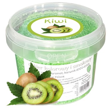 Cukier Do Waty Cukrowej Kiwi 100g kolorowy wiadro