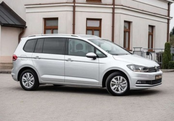 Volkswagen Touran III 2.0 TDI 150KM 2020 Volkswagen Touran 2.0TDI 150KM DSG Navi 7 Osob Alu 2xPdc Serwis Gwarancjia, zdjęcie 2