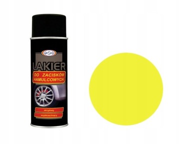 LAKIER SPRAY DO ZACISKÓW HAMULCOWYCH ŻÓŁTY RAL1018 400ml WESCO