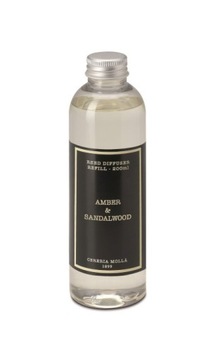 CERERIA MOLLA Zapas dyfuzora Amber and Sandalwood