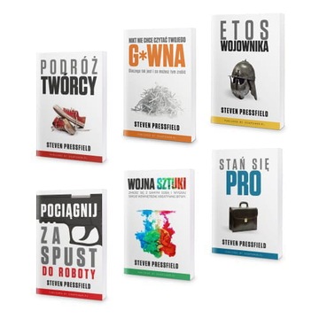 Pakiet 6 książek Steven Pressfield