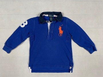 Ralph Lauren longsleeve polo dziecięce logo 4YRS