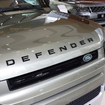 DEFENDER ZNAK ZNAKY NÁLEPKA NA KAROSERIE LAND ROVER 38.5*6CM