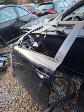 CITROEN C4 AIRCROSS PEUGEOT 4008 DVEŘE LEVÉ PŘEDNÍ ZADNÍ ČERNÁ METALIC