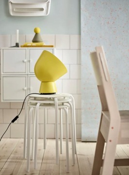 IKEA MARIUS STOŁEK TABORET KRZESŁO KUCHENNE BIAŁY