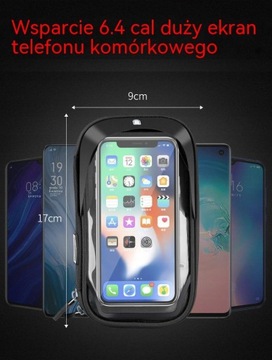 Wodoodporny uchwyt na telefon do roweru
