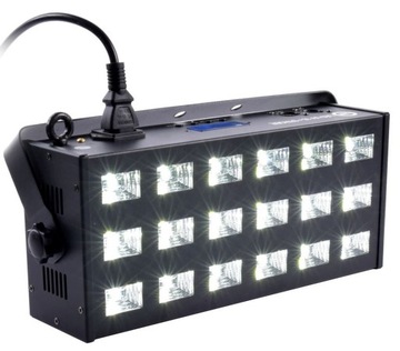 Отражатель + стробоскоп LIGHT4ME LED UV 18x3W