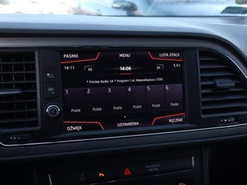 Seat Leon III Hatchback Facelifting 1.5 EcoTSI 130KM 2019 Seat Leon 1.5 TSI, Salon Polska, Klima, zdjęcie 11