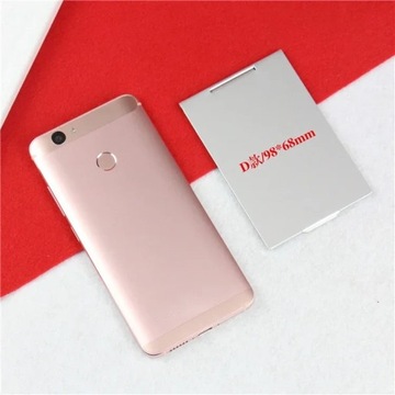 Aluminum Folding Mirror Pocket Mini Portable Makeup Mirrors Travel Hand Sma