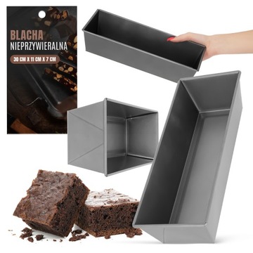 Blacha Keksówka Foremka Pieczenia Ciast Chleba 30