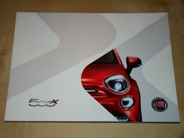 Fiat 500X 2015 j.polski ! 64 strony
