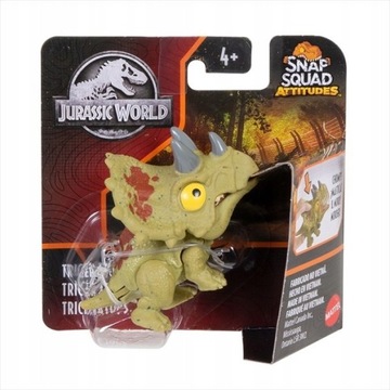 Jurassic World Snap Squad FIGURKA Triceratops