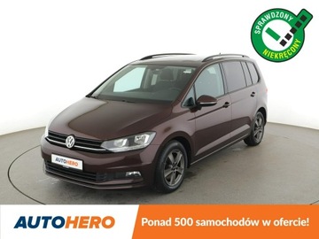 Volkswagen Touran III 1.4 TSI 150KM 2017 Volkswagen Touran DSG klima auto navi panorama