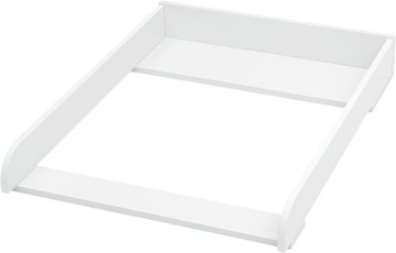 WOLTU Przewijak dla niemowląt na szafkę komodę 60x10,5x80cm biały