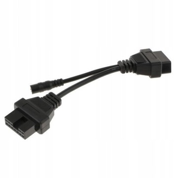 5x Auto Car 12Pin do 16 Pin Diagnostyczny