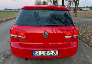 Volkswagen Golf VI Hatchback 5d 1.2 TSI 105KM 2010 Volkswagen Golf Nowy rozrzad, dwa komplety kol, bezwypadkowy, zadbany, zdjęcie 5