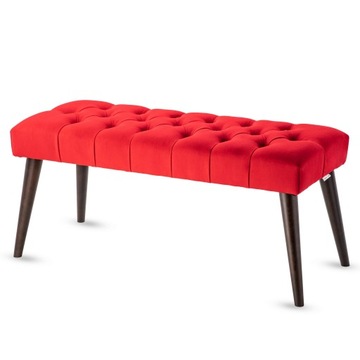 Ławka Pikowana Retro bench4home Tapicerowana 120cm