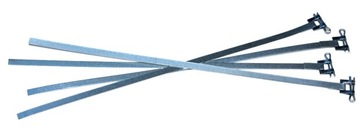 Opaska metalowa Taśma z zawleczką 9 x 800mm 1szt