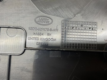 LAND ROVER RANGE EVOQUE L551 2021 SEDADLA POHOVKA K8D2-629K78-B