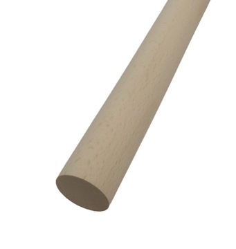 KOŁEK BUKOWY fi20 100cm wałek SZTYL kij drążek
