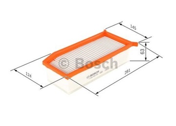 BOSCH FILTR VZDUCHU