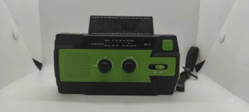 SOLAR CRANK RADIO Солнечная аварийная радиостанция с фонариком