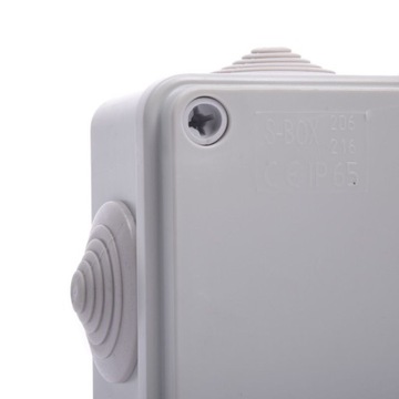 Коробка для поверхностного монтажа 206 S-BOX IP55 S-BOX 206