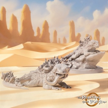 Flame Salamanders x2 The Printing Goes Ever On