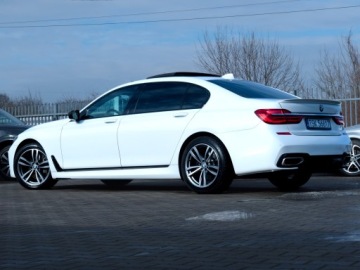 BMW Seria 7 G11-G12 Sedan 750i 450KM 2018 BMW 750LXi M-Pakiet Wentyle Dociąg AMasaż HUD Solar Wydech M 4xKlima Alpine, zdjęcie 34