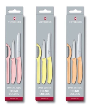 Victorinox 6.7116.23L52, набор нож + овощечистка Swiss Classic Trend Colors