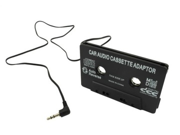KASETA ADAPTER TRANSMITER AUX JACK RADIO CD MP3