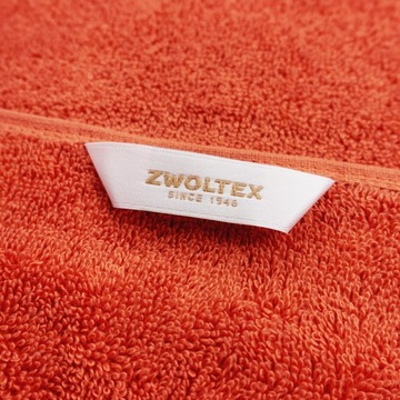 Полотенце Zen 2 50х90 оранжевое тыквенное махровое 450 г/м2 Zwoltex 23