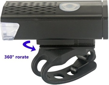 СВЕТОДИОДНАЯ ВЕЛОСИПЕДНАЯ ФАРА ПЕРЕДНЯЯ + ЗАДНЯЯ ВЕЛОСИПЕДНАЯ ОСВЕЩЕНИЕ