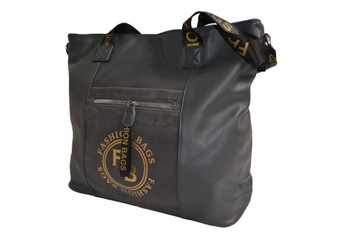 ELEGANCKA DUŻA TOREBKA DAMSKA WOREK SHOOPER BAG