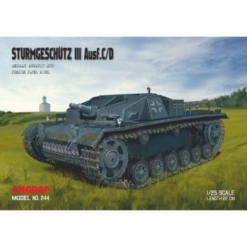 Angraf 244 - Działo szturmowe Sturmgeschutz III Ausf. C/D