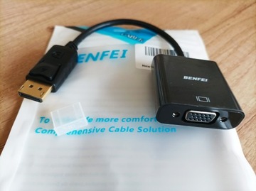 Адаптер-конвертер BENFEI с DisplayPort на VGA