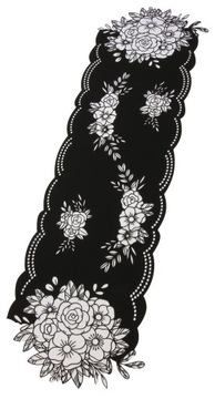 Bieżnik ażurowy wycinany laserowo 130x40cm kolory