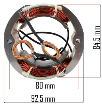 СТАТОР ДЛЯ строгального станка POWERMAT PM-SG-2000T-SN ГЕНЕРАТОР 85мм