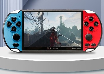 Мини-портативная консоль X7, ретро игровые наушники MP5, игрушка, СУПЕР ПОДАРОК