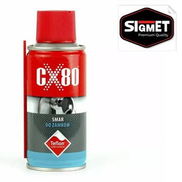 CX 80 SMAR do zamków KŁÓDEK TEFLON 150ml DO CZYSZCZENIA WIELOFUNKCJYJNY