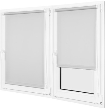ROLETA ROLETY ZACIEMNIAJĄCA 46X150 CM GŁADKA WEWNĘTRZNA Z PROWADNICAMI NA