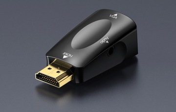 АДАПТЕР VENTION АДАПТЕР HDMI НА VGA D-SUB АУДИО МИНИ-ДЖЕК FULL HD 1080P